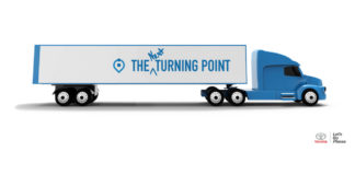 Toyota nyerges vontató hidrogénhajtással: Hidrogénnel hajtva