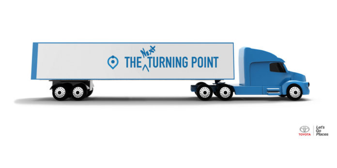 Toyota nyerges vontató hidrogénhajtással: Hidrogénnel hajtva