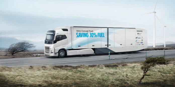 Volvo Concept Truck tanulmány-teherautó: Hatékony koncepció