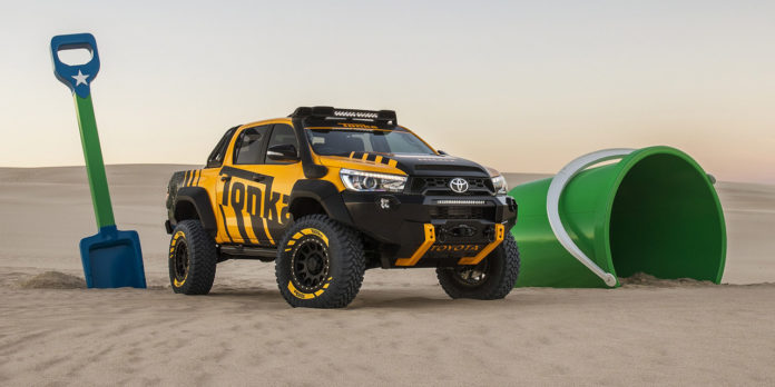 Toyota Hilux Tonka tanulmány: Felnőtteknek szánt játék