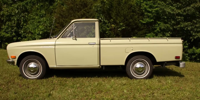 Datsun 521 pickup 1971-ből: Cukorborsó