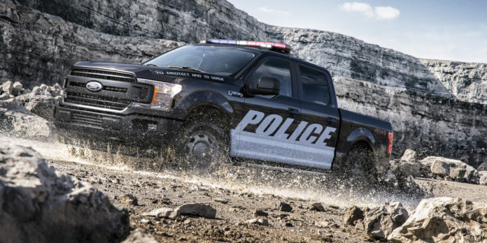 Ford F-150 rendőrpickup, 2018-as modell: V8-assal a bűnözők nyomában