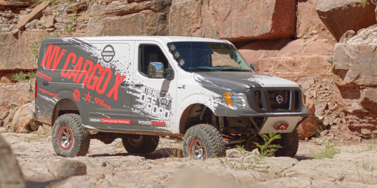 Nissan NV Cargo X: Sziklamászó furgon