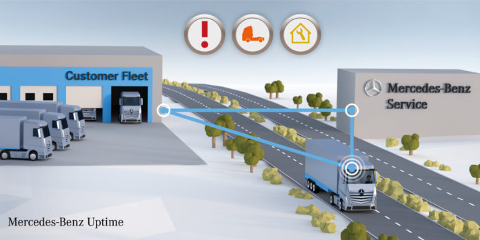 Mercedes-Benz Uptime rendszer : Állunk rendelkezésre!