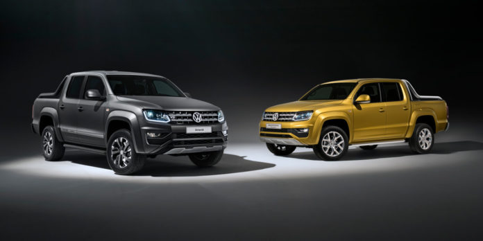 Volkswagen Amarok Frankfurtban, 2017: Öltönyös munkásember