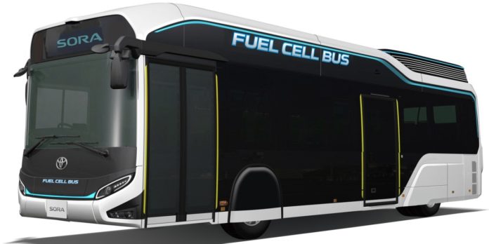 Toyota Sora tanulmánybusz: Valóságközeli jövő