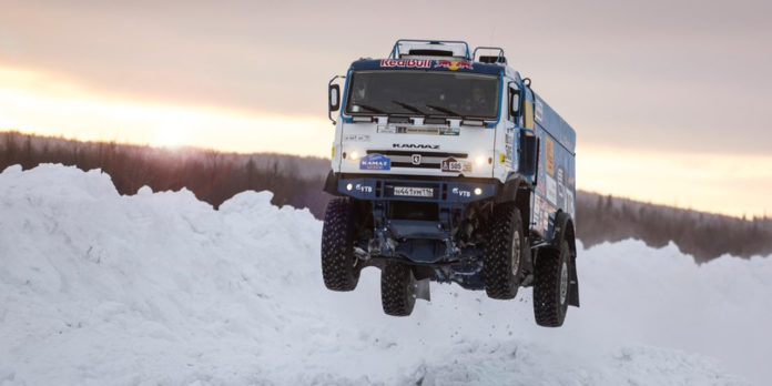 KAMAZ Master Team téli menetpróba: Szárnyaló KAMAZ