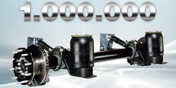 Schmitz Cargobull ROTOS tengely jubileuma: Egymillió felett