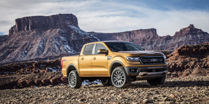 Ford Ranger 2019 (USA): Négykerekű farmernadrág