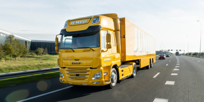 DAF CF Electric a Jumbo flottájában: Elektromos elosztás