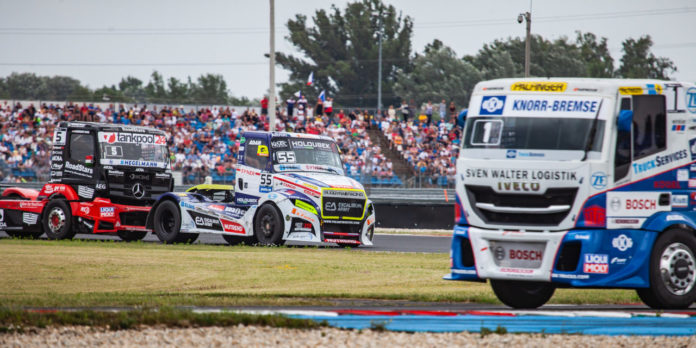 Kamion-Európa-bajnokság 2019, Slovakiaring: Célfotókkal indult a nyár