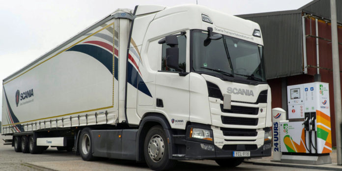 Scania STL bio-tüzelőanyagokkal: Fosszilis energia nélkül