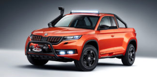 Škoda Mountiaq koncepció: Platós iskolapélda