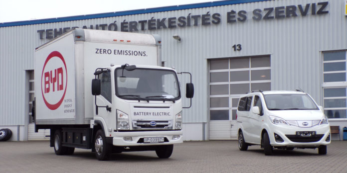 BYD elektromos haszonjárművek: Keleti áramlatok