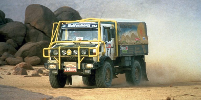 Mercedes-Benz Dakar-győzelmek: Sivatagi sikerek