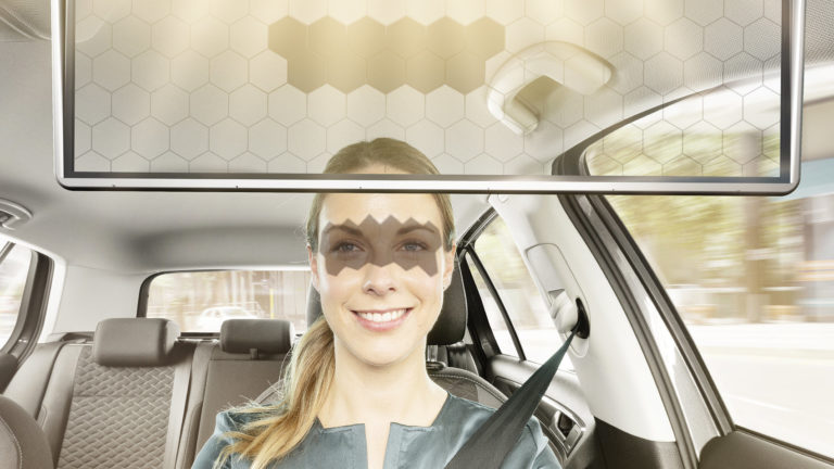 Bosch Virtual Visor: Okosított napellenző