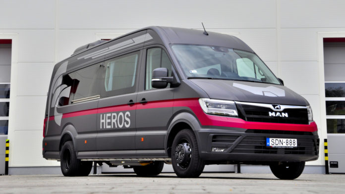MAN TGE BM Heros minibuszok: Hozzáadott hazai értékkel