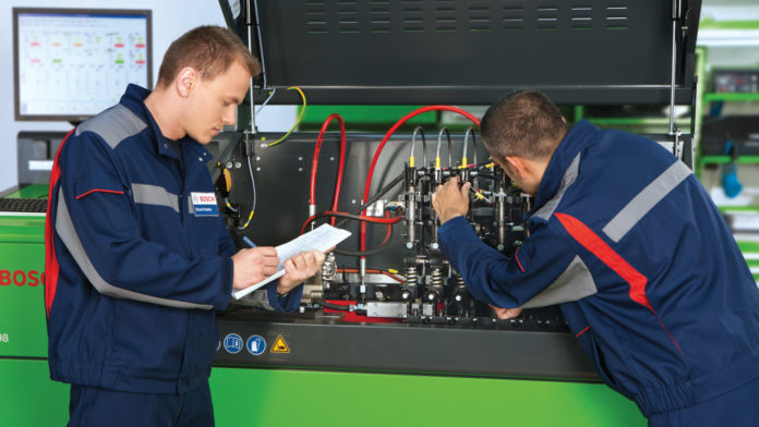 A Bosch egyedülálló, QR-kódos javítási technológiája: Beléjük kódolt minőség