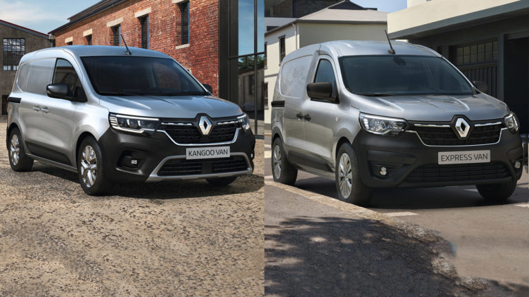 Új Renault Kangoo és Express : Két furgon, egy eset
