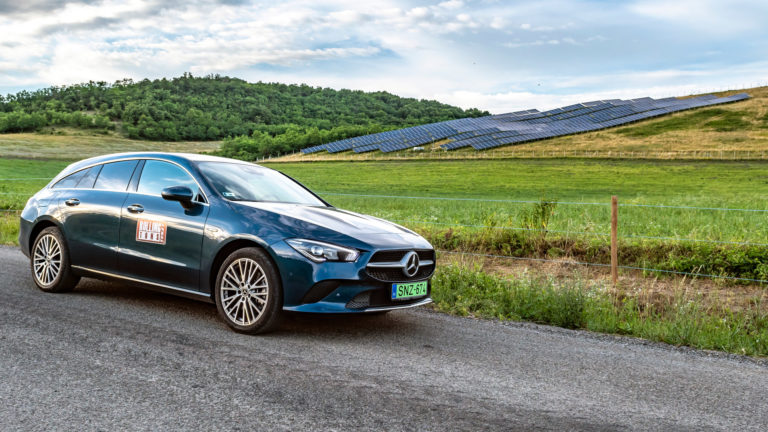 Mercedes-Benz CLA 250 e Shooting Brake Plug-in hybrid: Egy csillagos cégautó