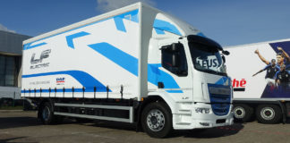 Elektromos teherautókkal Lyon utcáin