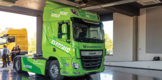 Megérkezett az első DAF CF Electric!