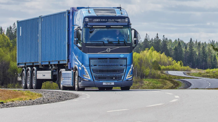 Üzemanyagcellás Volvo FH: Pályára állt