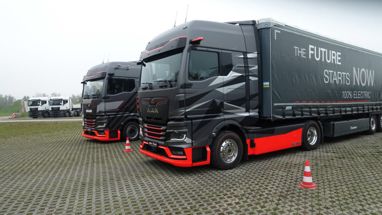 MAN eTruck menetpróba: Látványra vad oroszlán