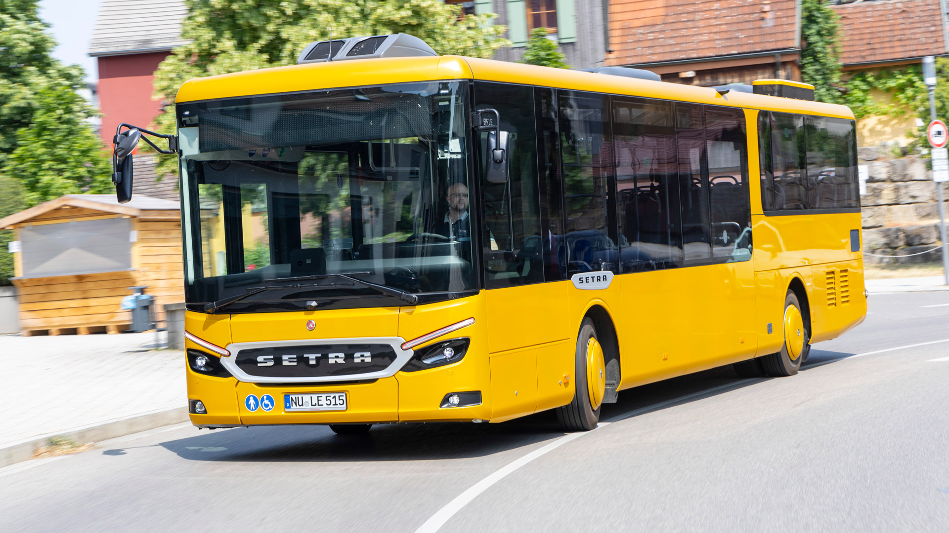 Setra MultiClass S 500 LE menetpróba: Beért a busz