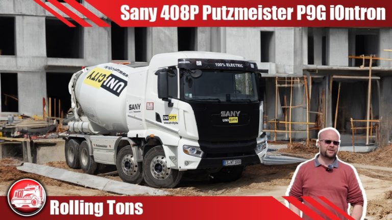 Sany 408P Putzmeister P9G iOntron teszt: Rómát is felépítené egy nap alatt