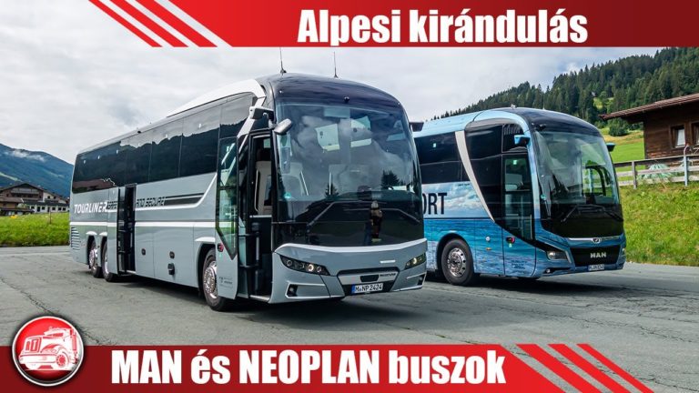 MAN és NEOPLAN buszok menetpróbája: Ilyen kényelemben ritkán utazhatsz!