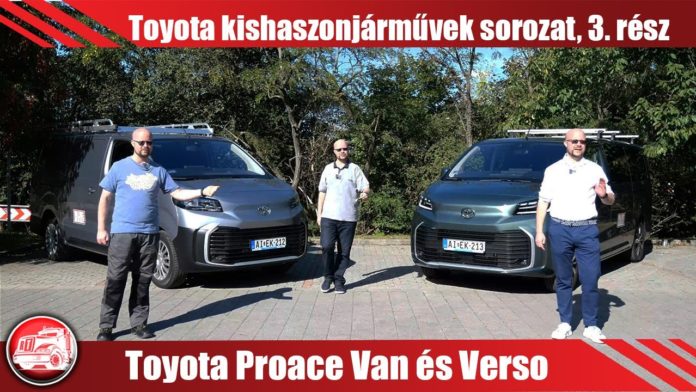 Toyota Proace Van és Verso teszt: Így kell klónozni