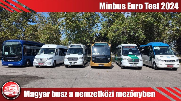 Minibus Euro Test 2024 és Minibus of the Year 2025: Magyar versenyzővel Madridban