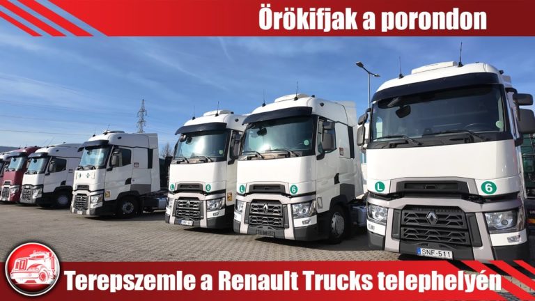 Használt Renault Trucks haszongépjárművek: Egy kamion két élete