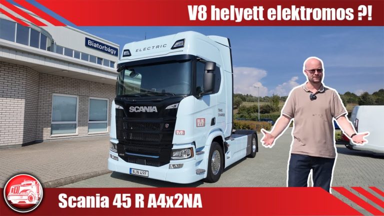 Scania 45 R A4x2NA teszt: Kiváltható a V8?