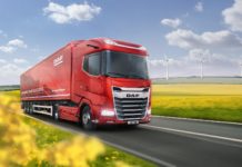 Repcével is üzemel az új DAF