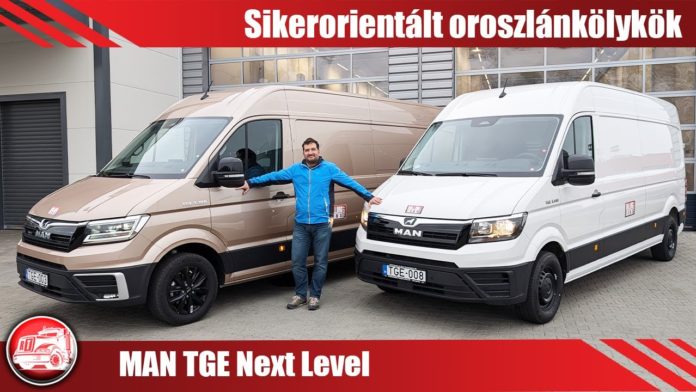 MAN TGE Next Level teszt: Csillag született!