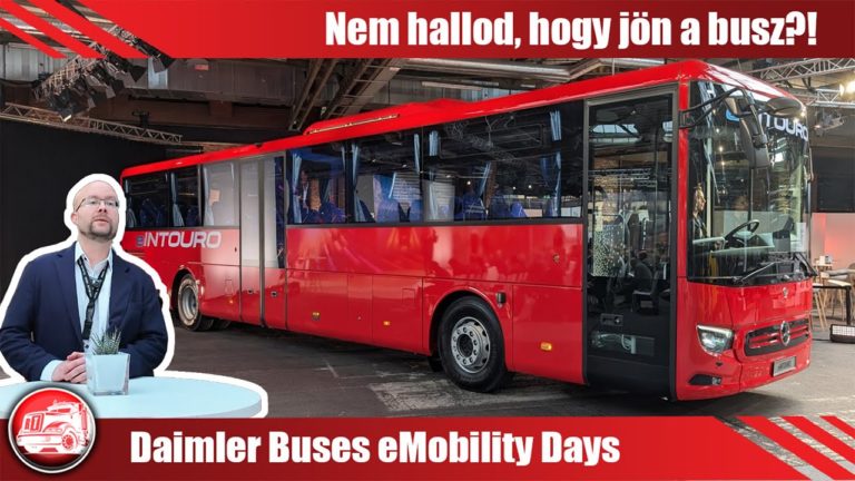 Daimler Buses eMobility Days: Villanybuszt mindenkinek!