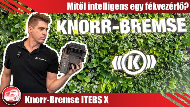 Knorr-Bremse iTEBS X fékvezérlő: Felfedjük a titkait