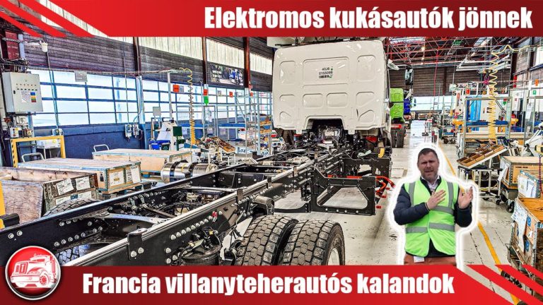 Renault Trucks gyárlátogatás és párizsi kukásautó-mustra: Így születnek és dolgoznak