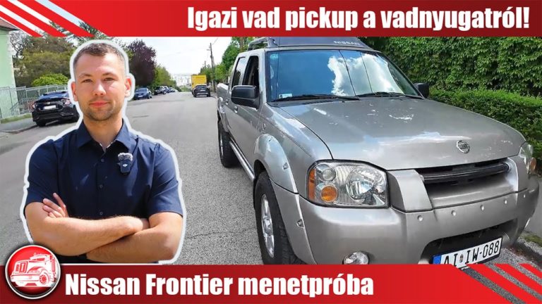 Nissan Frontier Crew Cab SC: Nesze neked hat henger!