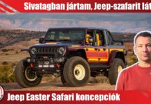 Észbontó tanulmány-terepjárók