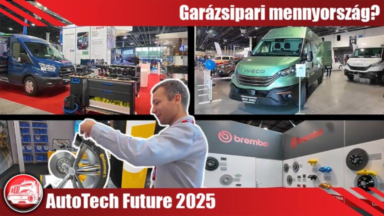 AutoTech Future 2025: Haszongépjármű-parádé a Hungexpón