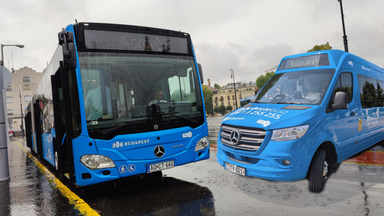 Új Mercedes-Benz buszok a BKK színeiben: Apró és hatalmas újdonságok a fővárosban