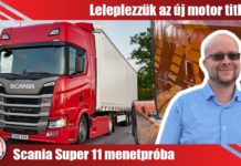 Kipróbáltuk a Scania vadonatúj motorját!