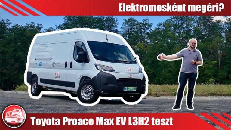 Toyota Proace Max EV L3H2: Második pillantásra érdemes