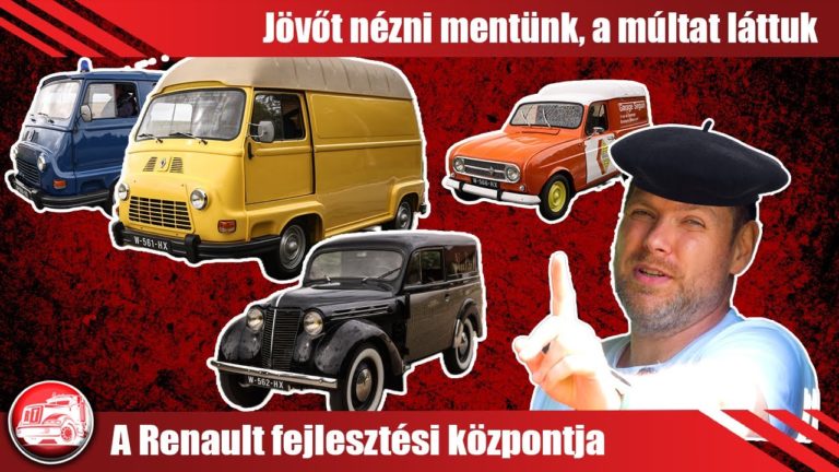 A Renault kishaszonjárművek fejlesztési központja: Jövőt nézni mentünk, a múltat láttuk