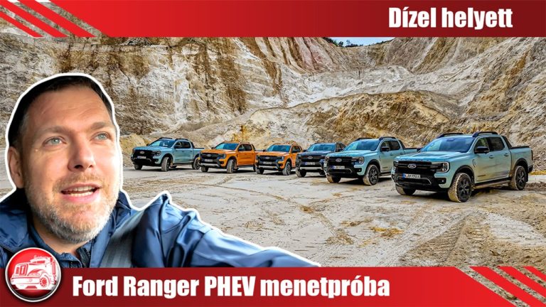 Ford Ranger PHEV menetpróba: Túl a dízelen: alapfelszereltség a feszültség