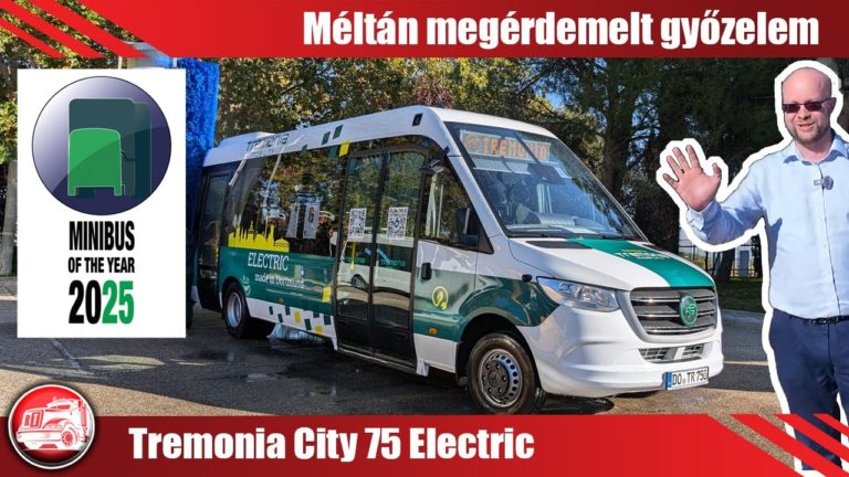 Tremonia City 75 Electric teszt: Méltán nyert