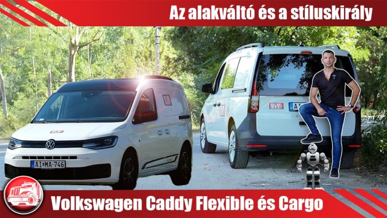 Volkswagen Caddy Flexible és Cargo teszt: Dinamikus páros